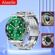 AIWEYS AW12 Montre Connecte Homme Appels Bluetooth tanche Luxe Smartwatch
