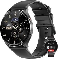 Blackview Smartwatch Herren AMOLED-Bildschirm, Sportuhr 2 Armbnder Android iOS
