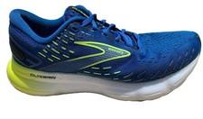 Size 8.5 - Brooks Glycerin 20 Mens Blue Yellow Athletic Running Shoes Sneakers