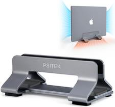 Aluminum Vertical Laptop Stand Dock Holder, Adjustable Slot Width 12-42Mm, Space