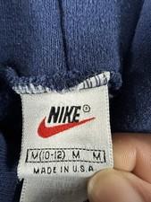 Vintage 80’s Nike Air Boys Medium Distressed Embroidered Hoodie Sweatshirt
