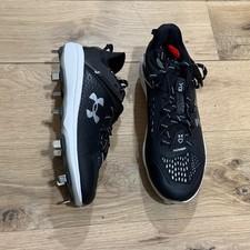 Scarpe da baseball Under Armour UA Yard Low MT 3025592-001 taglia 9 nere