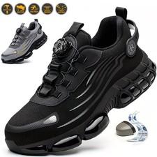 Scarpe antinfortunistica leggere sportive Uomo Scarpe da lavoro Nere Lavoro
