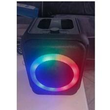 Enceinte Bluetooth sans fil noire LED RGB batterie 3000 mAh RS-SV-BTSP03M1-B