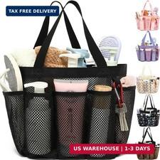 Fammart Mesh Shower Caddy Portable for College Dorm Room Essentials, Odorless Po
