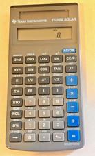 Vintage Texas Instruments TI-30X Solar Calculator with Cover Works, Tested