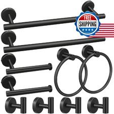 Ruby.Q 10Pcs Bathroom Hardware Set Including 16 Hand Towel Bars Toilet Paper
