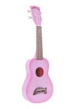 Makala Soprano Dolphin Series Ukulele, Pink Burst