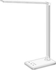 Led Desk Lamp Dimmable Table Lamp Reading Lamp W/ Usb Charging Port 5 Lighting
