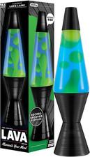Lava® Lamp - 14.5'' Vinyl Record Grooved Base - the Original Motion Light - Yell