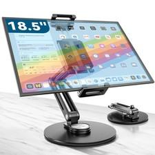 Portable Monitor Stand Large Clamp - Heavy Duty Aluminum Body Support up to 4...
