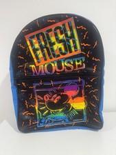 Vintage Disney Mickie Mouse Fresh Mouse Backpack "Nwot" Book Bag