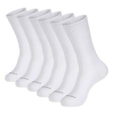 Monfoot Men's/Women's 3-6 Pairs Cotton Daily Crew Socks, Multipack Medium
