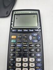Texas Instruments TI-83 Plus Graphing Calculator Tested & Working