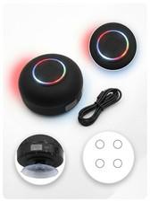 Enceinte Douche Bluetooth tanche IPX4 Ventouse Lumire LED Mains Libres Neuf