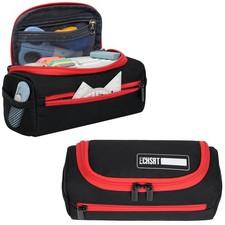 Jumbo Pencil Case Organizer Extra Large Capacity Pouch Portable Storage Black