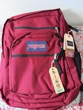 JanSport Big Student XL Backpack Red/Black 15" Laptop Sleeve Bottle Pocket