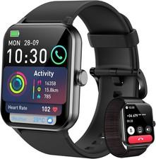 Bluetooth Smartwatch Herren Damen Fitness Tracker Herzfrequenz Pulsuhr Blutdruck