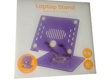 Nulaxy Silver Ergonomic Adjustable 10"-17.3" Laptop Stand
