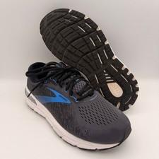 Men's Brooks Addiction Gts 15 Gray Blue Running Shoes Size 10 Extra Wide 4E