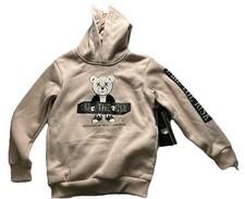 CR-24 Hoodie Boys Size 6 Chrome Edge Teddy Bear Sweatshirt