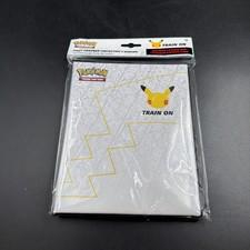 Pokemon Jumbo Pikachu Promo Card Binder 25th Anniversary Stamped Base Set