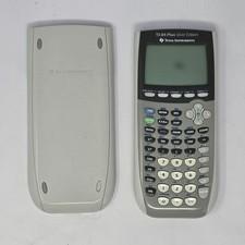 TI-84 Plus Silver Edition Graphing Calculator w/Cover Tested - Please Read