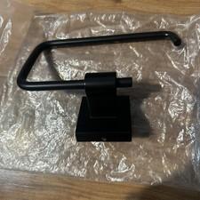 Franklin Brass Maxted Open Square Toilet Paper Holder Bath Hardware Matte Black