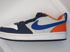Nike Court Borough Low Recraft GS Navy/Orange Sneakers Left Shoe (amputee) 5Y