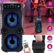 Cassa bluetooth karaoke Potente Con Subwoofer - Portatile Per Feste-Audio Stereo