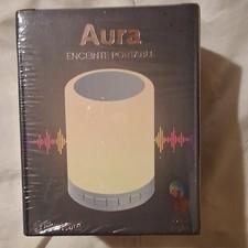 Aura CL67L enceinte portable Bluetooth lampe tactile 3 W USB AUX microSD
