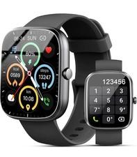 Smart Watch for Men Women 1.91 Calls Activity Tracker with Heart Rate Waterproo
