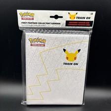 Pokemon Jumbo Pikachu Promo Card Binder 25th Anniversary Stamped Base Set