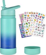 Kids Water Bottle for School, 16oz Stainless Steel Insulated Water Bottle Kids w