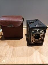 Appareil photo ancien Coronet toutes distances lux avec sa sacoche