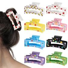 Pantide 8Pcs Teacher Hair Claw Clips 1 Count (Pack of 8), Multiple