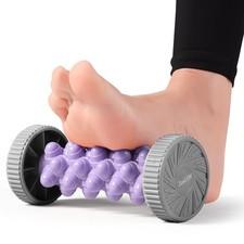 ZanLLW Foot Roller for Plantar Fasciitis Relief, Manual Deep Tissue Purple
