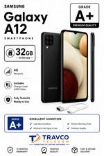 Samsung Galaxy A12 32GB Mobile Smart Phone Dual Sim Unlocked - Black Grade A