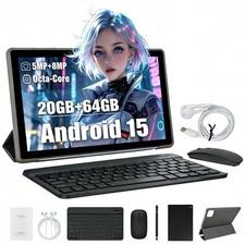 Tablet Android 15 2026 Newest 10.1 inch 20GB RAM 64GB ROM WIFI 6 Dual Camera