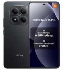 XIAOMI Redmi Note 15 Pro, Smartphone 8256GB, Batteria massiccia da 6500 mAh,Ner