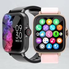 Smart Watch con BLUETOOTH. Impermeabile per iPhone e Android. Messaggi, chiamate
