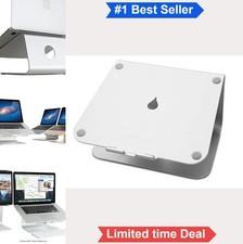 Laptop Stand 5.9 Inch Height Aluminum Ergonomic Cable Management For Notebook