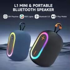Enceinte Bluetooth Portable tanche 360 Basses Puissantes 24h Autonomie