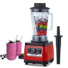 BioloMix 2200W Heavy Duty Professional Red Blender