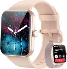 Bluetooth Smartwatch Herren Damen Fitness Tracker Herzfrequenz Pulsuhr Blutdruck