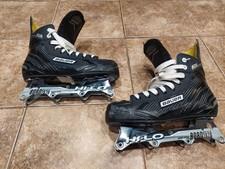 Bauer RS Senior Size US Shoe Size 8 Inline Rollerblades *Read Description*