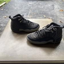 Air Jordan 12 Retro GS Dark Grey Metallic Gold 5Y, 153265-005