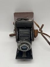 Ancien appareil photo pliant soufflet vintage collection fonctionnel F76