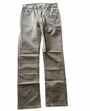 Levis 511 Pants Boys 14 Beige Jeans Khakis 27x27 Slim Fit Straight