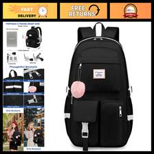 Stylish 15.6" Laptop Backpack for Teen Girls & College Students - Anti-Theft, La